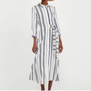 Zara | Dresses | Zara Striped Shirt Dress | Poshmark Zara | Dresses | Zara Striped Shirt Dress | Poshmark